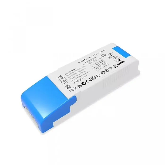 1-10V Dimmable AID Driver 220-240V No Flicker Output 21-45V 500mA 21W PE18AA42 – Ledkia