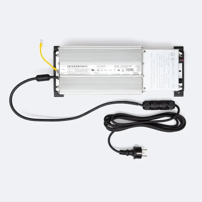 1-10V Dimmable INVENTRONICS Driver 24-60V DC Output 12.A 650W EUD-60012ADT 156353 – Ledkia
