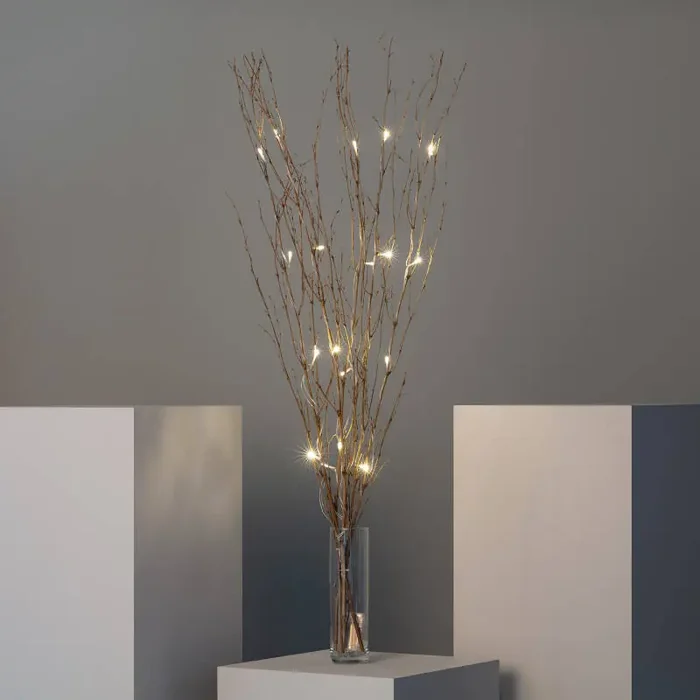 1.2m Natural Bamboo LED Decorative Branches – Ledkia