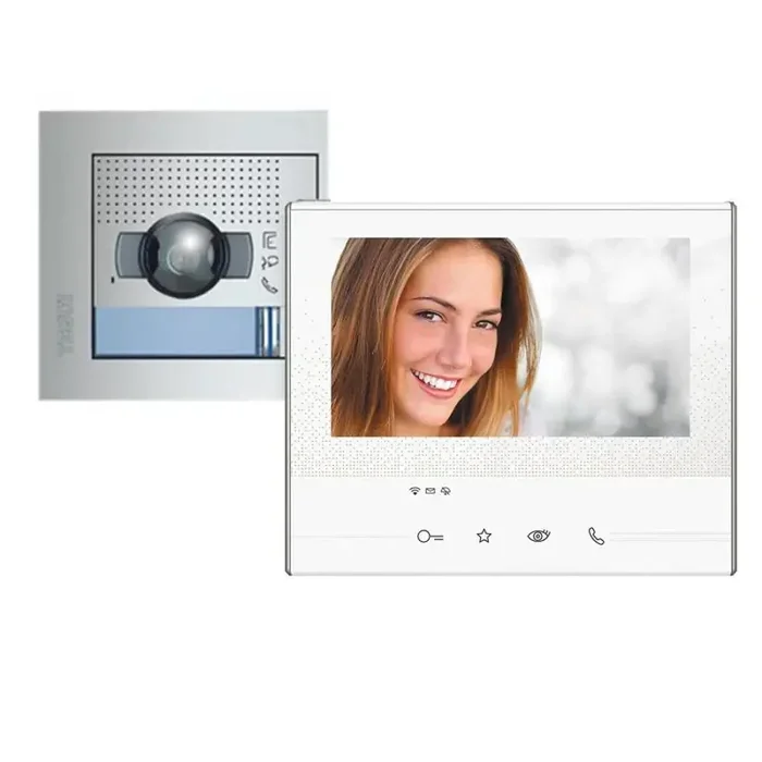 1 House 2-Wire CLASSE 300 X13E Video Entry Kit with SFERA NEW Panel and Monitor TEGUI 376171 – Ledkia