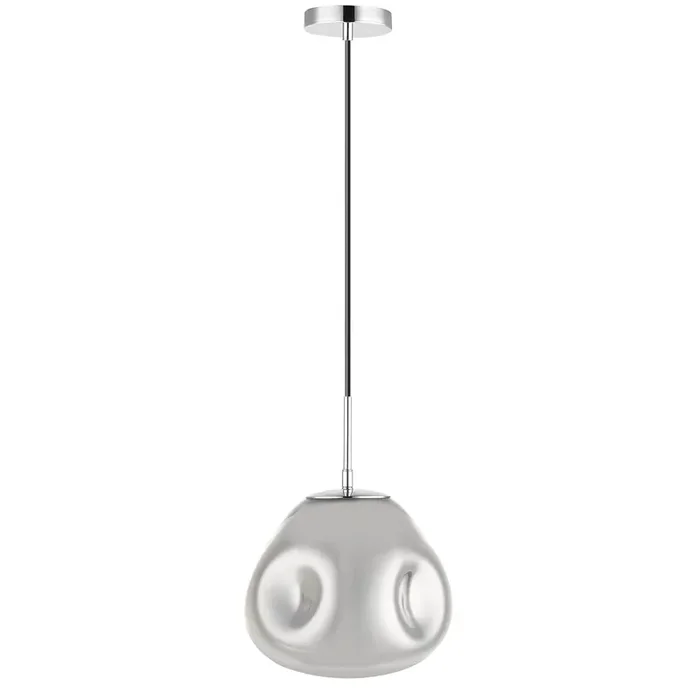 1 Light Medium Pendant Chrome (0268NINPG180801CH)