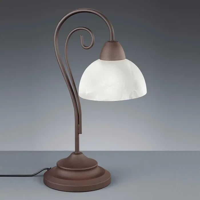 1 Light Rustic Table Lamp (1542COUR503124)