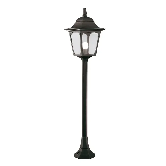 1 light Traditional Outdoor Post – 100cm – Black (0178CHACP5)