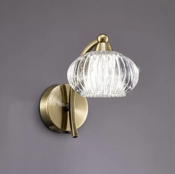 1 Light Wall Bracket – Bronze Finish (0194RIPFL23361)