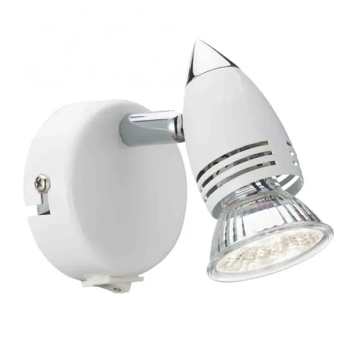 1 Switched Light Single Spotlight White (0183GEM072S)