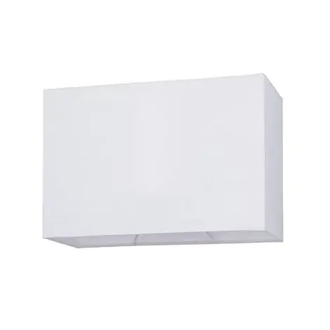 10.5 inch Vintage White Cotton Fabric Shade (071176281)