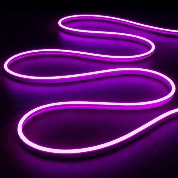 100m 12V LED Neon Strip 7.2W/m 12mm Wide FreeCut for Signs – Ledkia