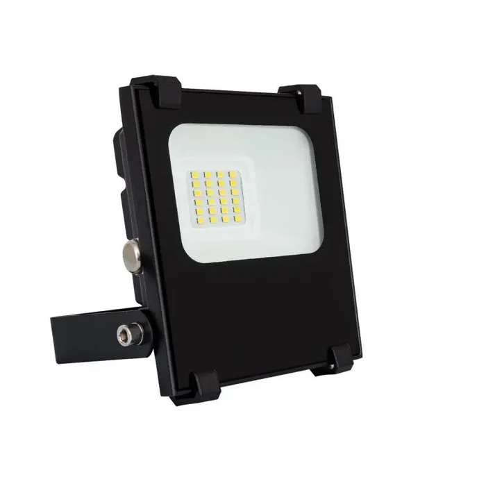 10W Dimmable Cool White LED Floodlight 1350lm PRO – Black – Online Lighting