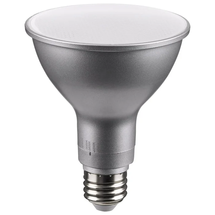 11 Watt LED 40 Degree Color Selectable Long Neck PAR30 Light Bulb 2700/3000/3500/4000/5000K