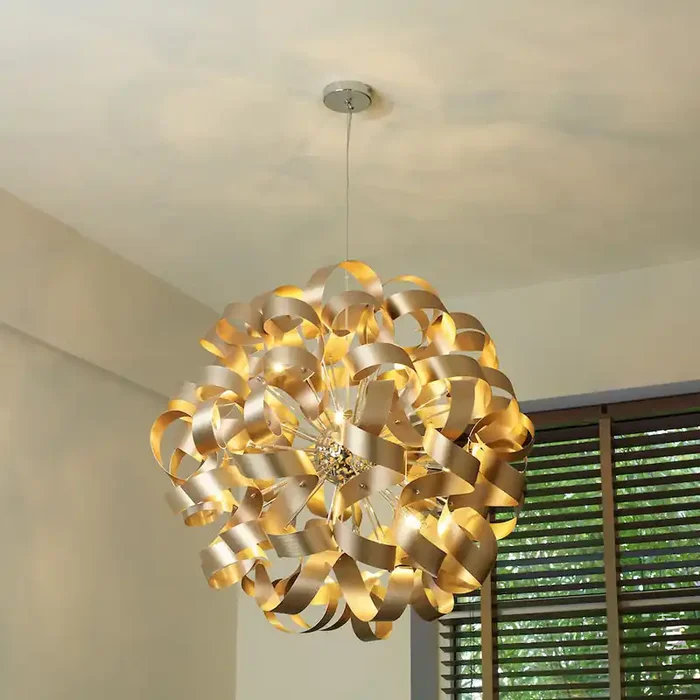 12 Light Pendant Brushed Copper (0183RAW1264)