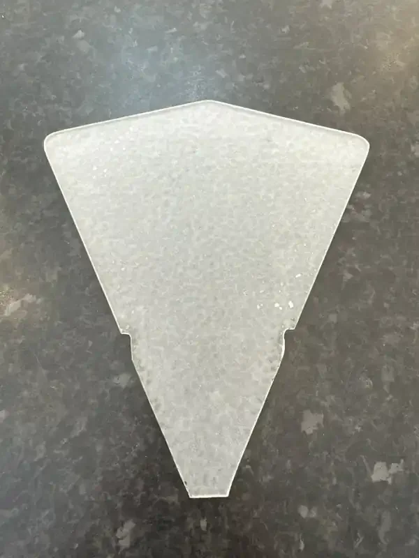 (12) Unknown Fitting – Glass shade for Lantern Fitting