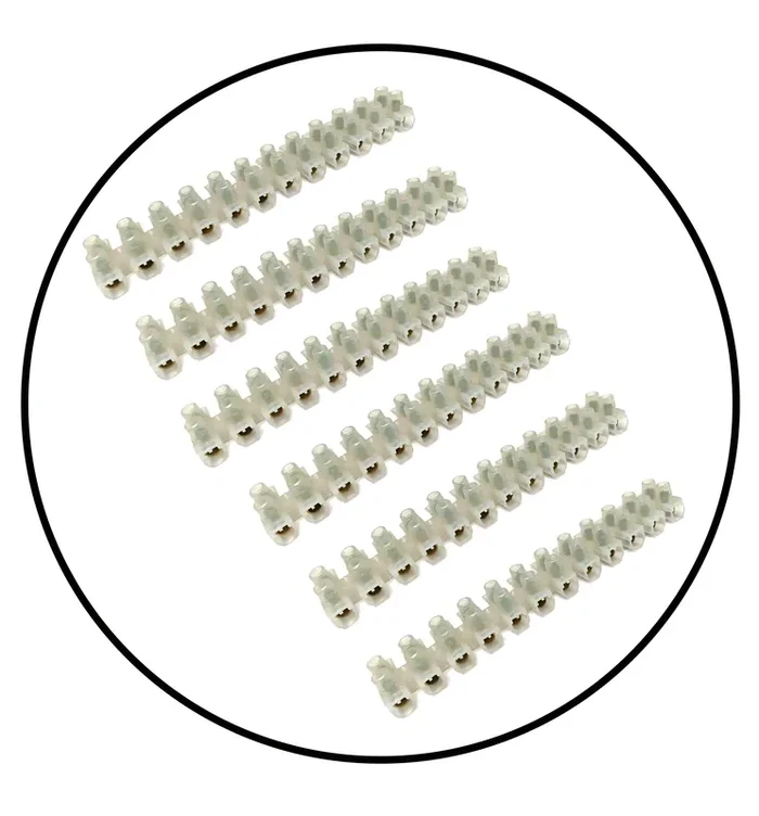 12 way connector strip electrical choc block wire terminal connection