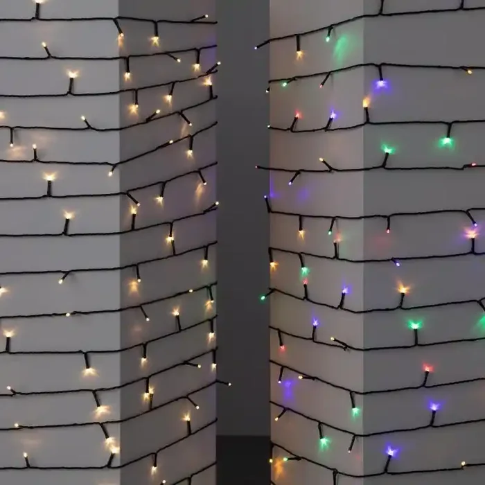 12M Suri Colour Changing Solar LED Multi-Function String Lights – 100 Lights – Online Lighting