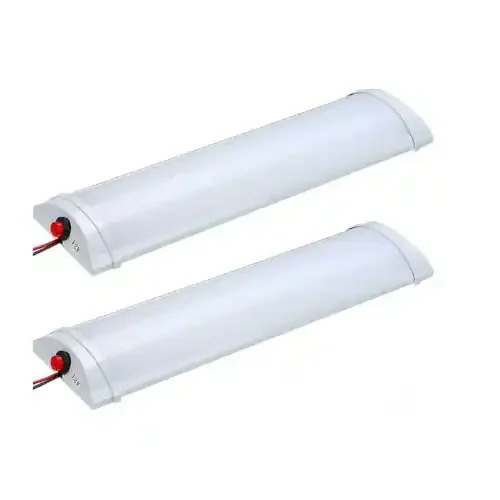 12W 72 LED Car Interior Strip Lights In UK – IP22 Waterproof, Color Temperature 6500K, 12V Power Supply, Cold White Light, Easy to Install, Bar Light for Car, Van, Caravan, Boat, trucks, Home Bus, RV