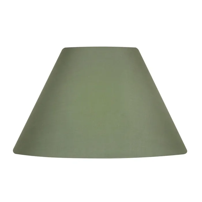 14″ Cotton Coolie Shade with Reversable Gimble