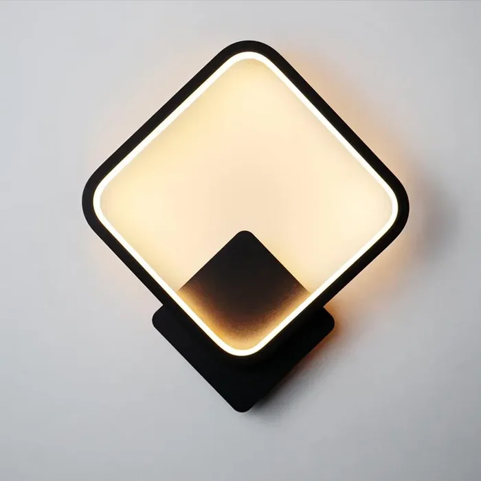 14W Dimmable Modern Square Indoor Wall Lights