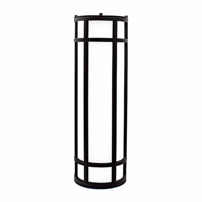 18″ LED Outdoor Wall Sconce, 20W, 1500 Lumens, 120-277V, CCT Selectable 3000K/4000K/5000K, Dark Bronze or Silver Finish