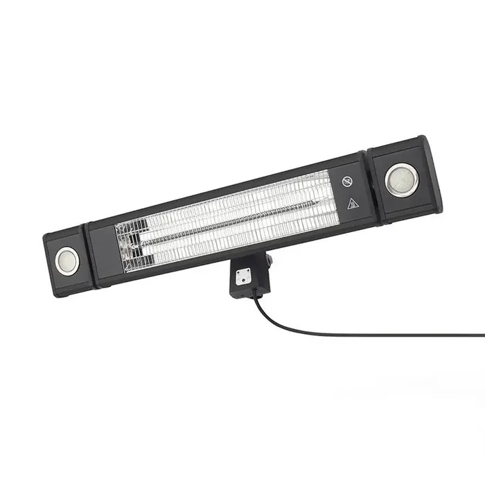 1800W Wall Mounted Patio Heater with LED Light – Online Lighting