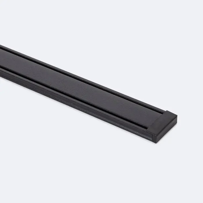 1m Super Slim Surface 48V Magnetic Track 25mm – Black – Online Lighting