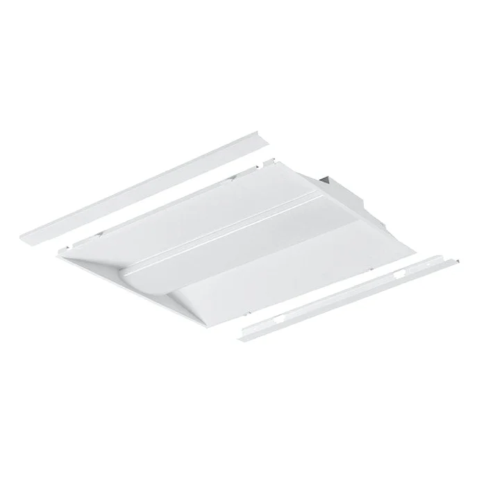 2×2 LED Center Basket Troffer: C-Line Retrofit Kit Model, 5000 Lumen Max, Wattage and CCT Selectable, 120-277V