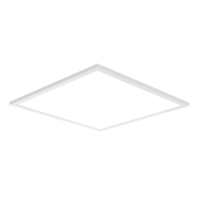 2×2 Surface Mount LED Panel: Internal-Line, 1.34″ Thick, 4400 Lumen Max, Wattage and CCT Selectable, 120-277V