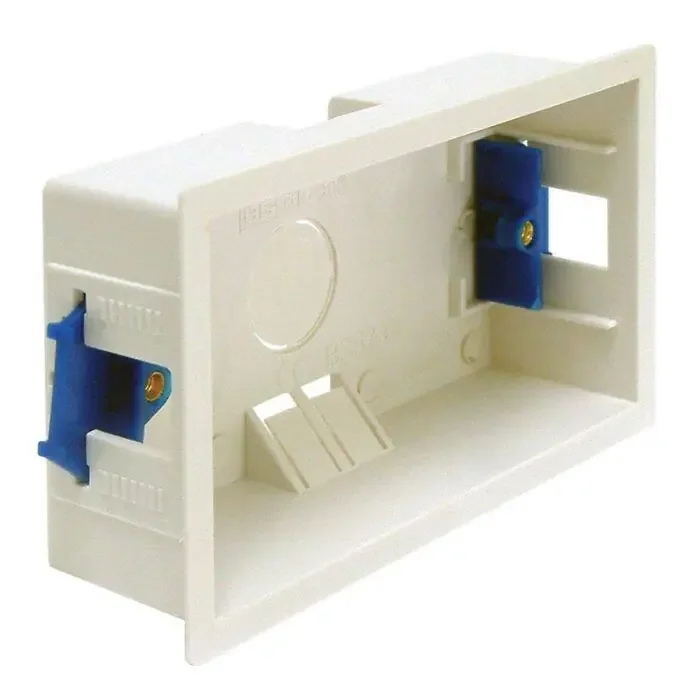 2 Gang Dry Lining Box – 35mm – Online Lighting