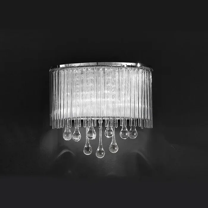 2 light Wall Bracket in Chrome Finish (0194SPIFL21612)