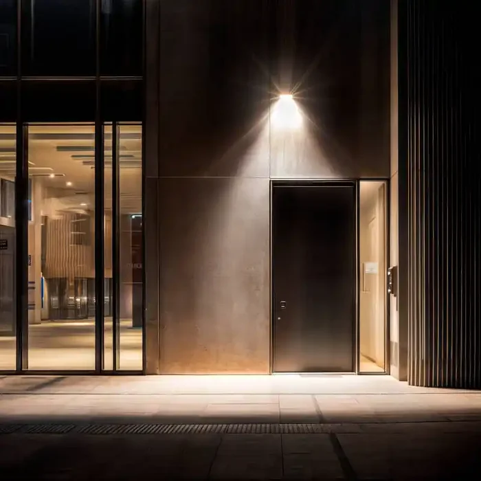 20W Cool White LED Floodlight 2000lm Glass IP65 – White – Online Lighting