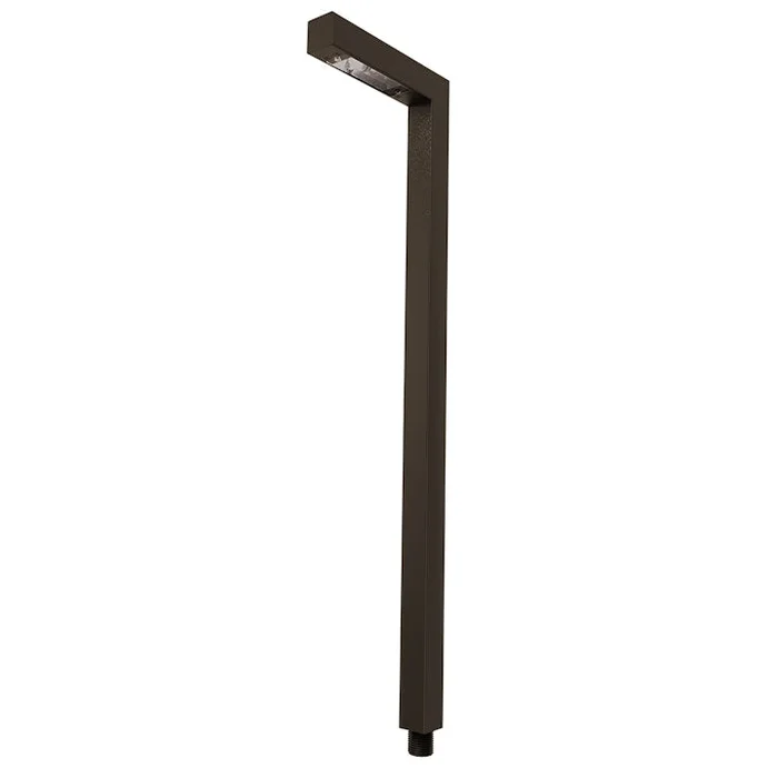 22″ Path Light: L-Shape, 12V, Bronze or Black