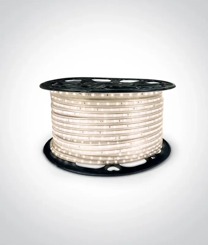 230v IP65 Dimmable LED Rope Light 6 Watts p/m Warm White 3000°k – 100m Reel for Indoor/Outdoor Use