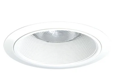 24W-WH 6″ LED, Line Voltage, Tapered Baffle Trim, White Baffle, White Trim