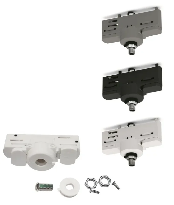 3-Circuit Track Pendant Adapter for Flexible Lighting Design