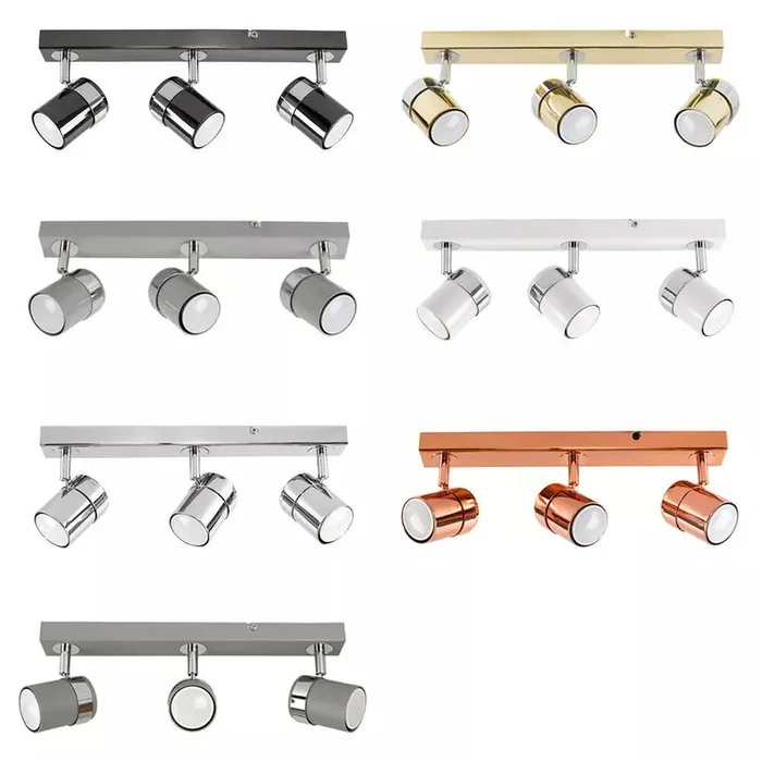 3-Way LED Ceiling Spotlight – Modern Adjustable Light