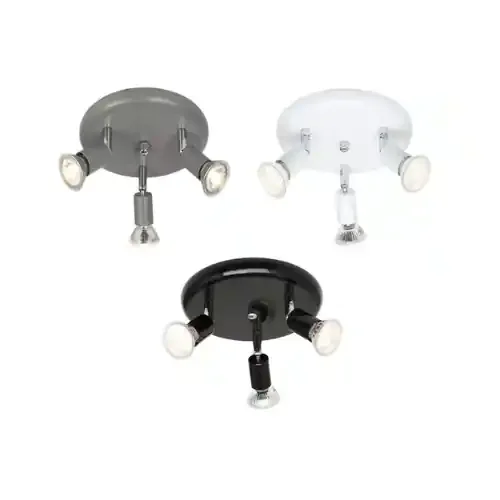 3-Way Modern GU10 Ceiling Spotlight