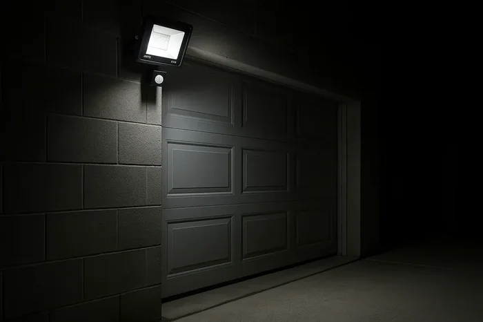 30W LED PIR Floodlight with Remote Control – 6500K Cold White