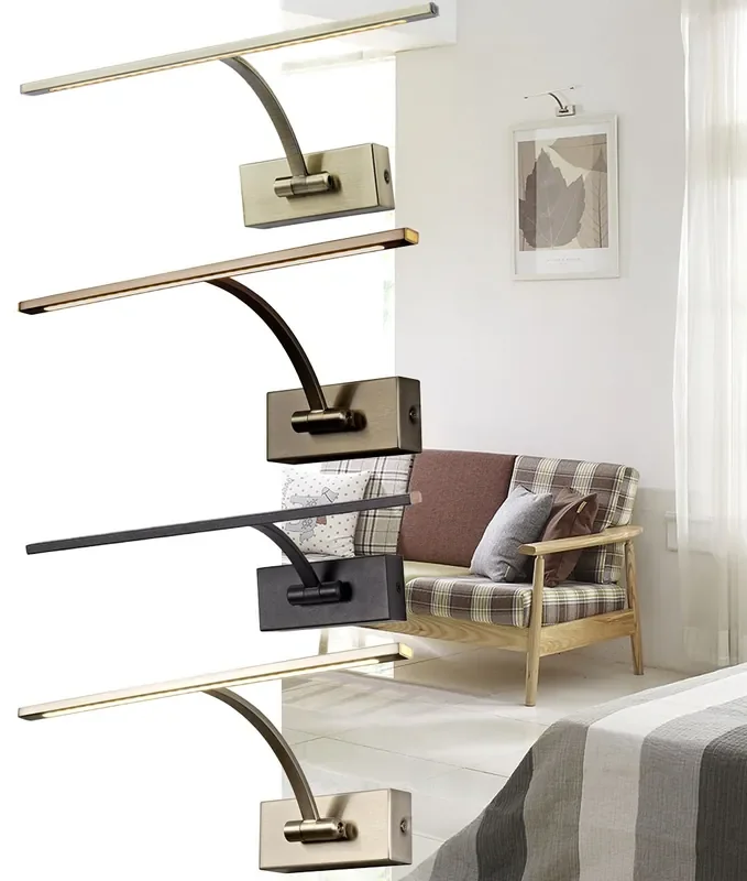 340mm Wide LED Picture Light – 6w Warm White