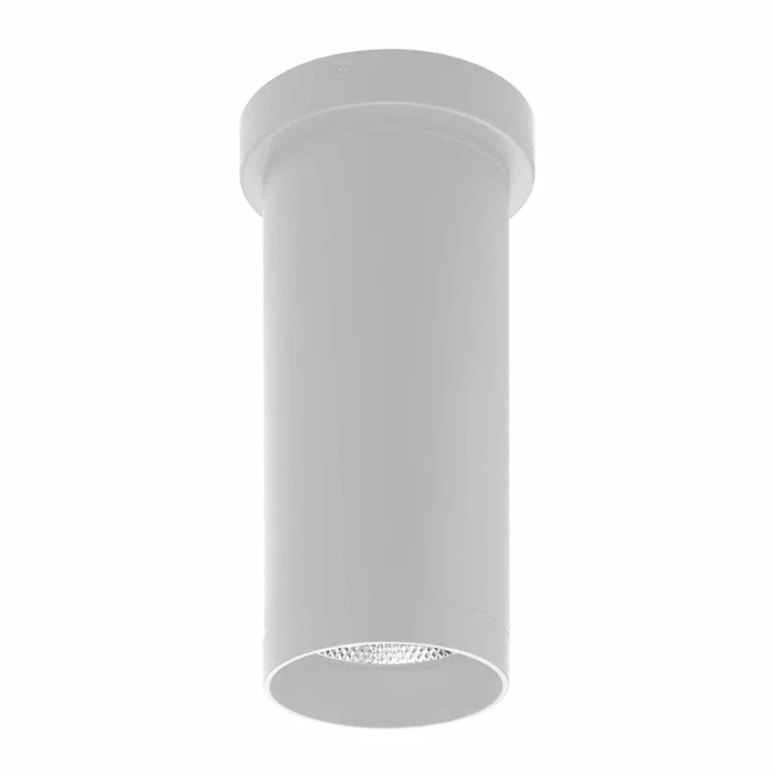 4″ Ceiling Mount Cylinder Light, Triac Dimming, CCT & Wattage Selectable, 120-277V, White