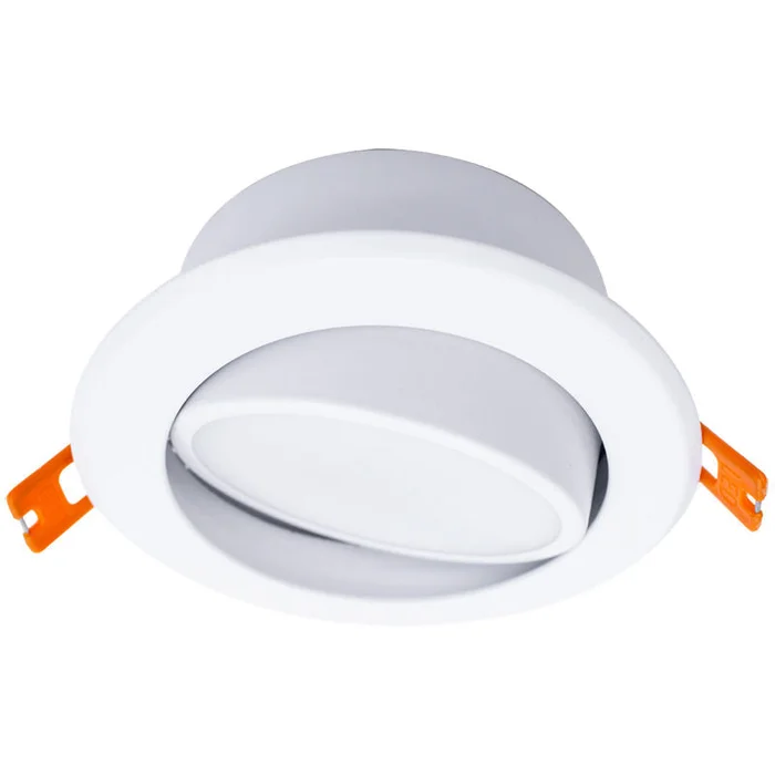 4″ LED Adjustable Ultra Slim Recessed Light, 630 Lumens, 9 watt, CCT Selectable 27000K/3000K/3500K/4000K/5000K, 120V, Wet Locations