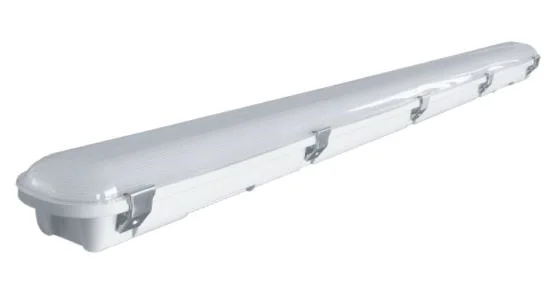 4 Foot Dimmable LED Vapor Tight Fixture 44 Watts DLC Listed