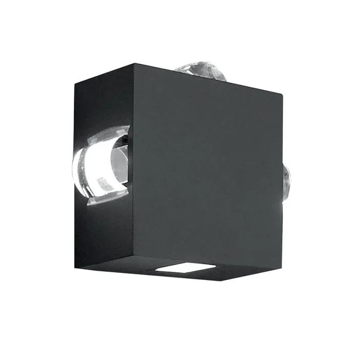 4 Light Exterior Wall Light (0178AGNER4W)