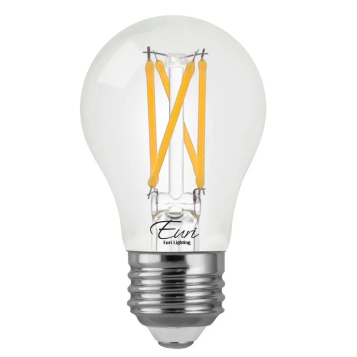 4-Pack LED A15 Filament Bulb – 4.5W – 450 Lumens – Euri Lighting