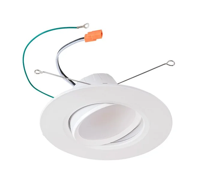 5/6 Inch 11 Watt Aviva Residential Can Retrofit LED Color Selectable Gimbal 2700/3000/3500/4000/5000K