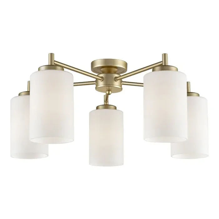 5 Light Fitting (Down) – Matt Gold Finish (0194DEC23875)