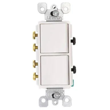 5643-E Decora Two 3-Way Combination Switch