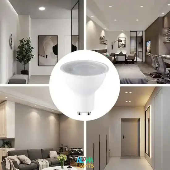 5W GU10 LED Bulbs Cool White 6000K – Energy-Saving Spotlights