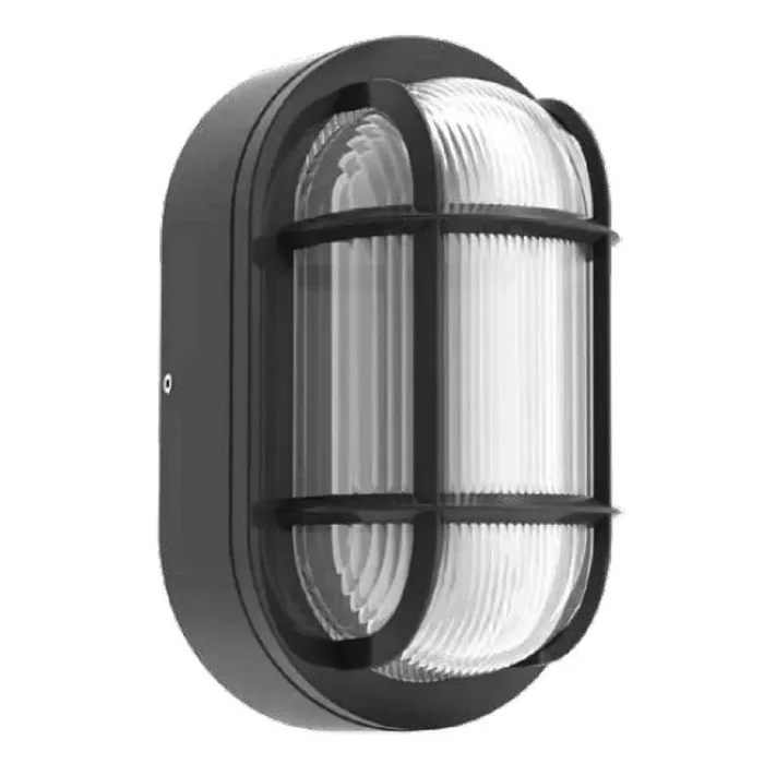 6/8/10 Watt Selectable LED Traditional Bulkhead Light Fixture 3000/4000/5000K