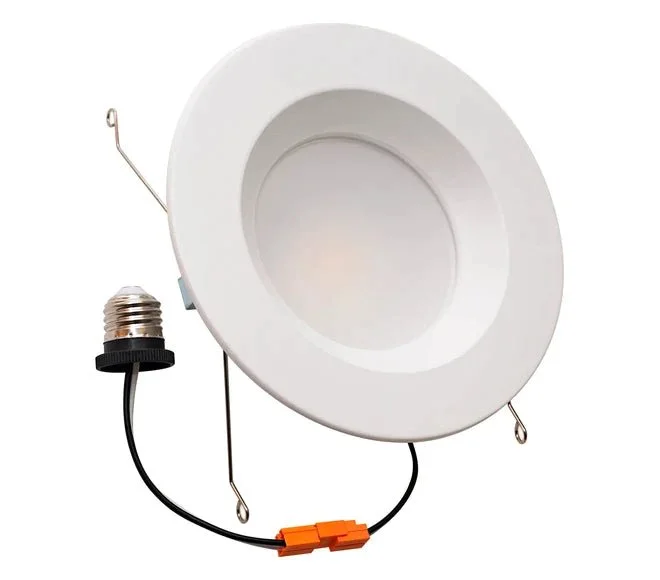 6″ 120V 15W 5-CCT LED Downlight – Smooth or Baffle Trim