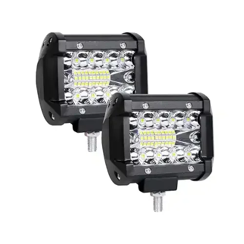 60W LED Pods Light Bar – 2-Pack IP65 Waterproof Off-Road Lights – 6000K – UK