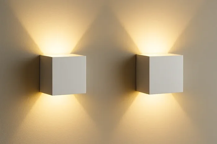 6W Modern LED Up Down Wall Light – Cube Sconce Lamp for Indoor Use