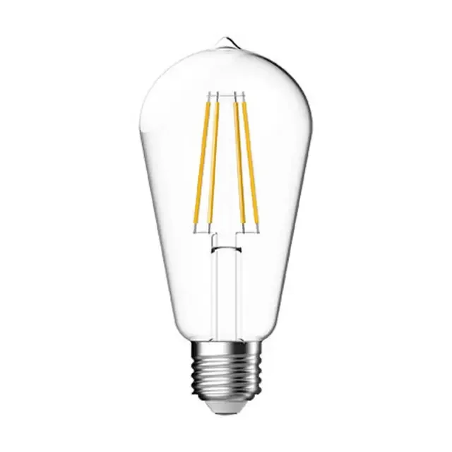 7.2w E27 2700k (Warm White) ST64 Dimmable Filament LED Bulb